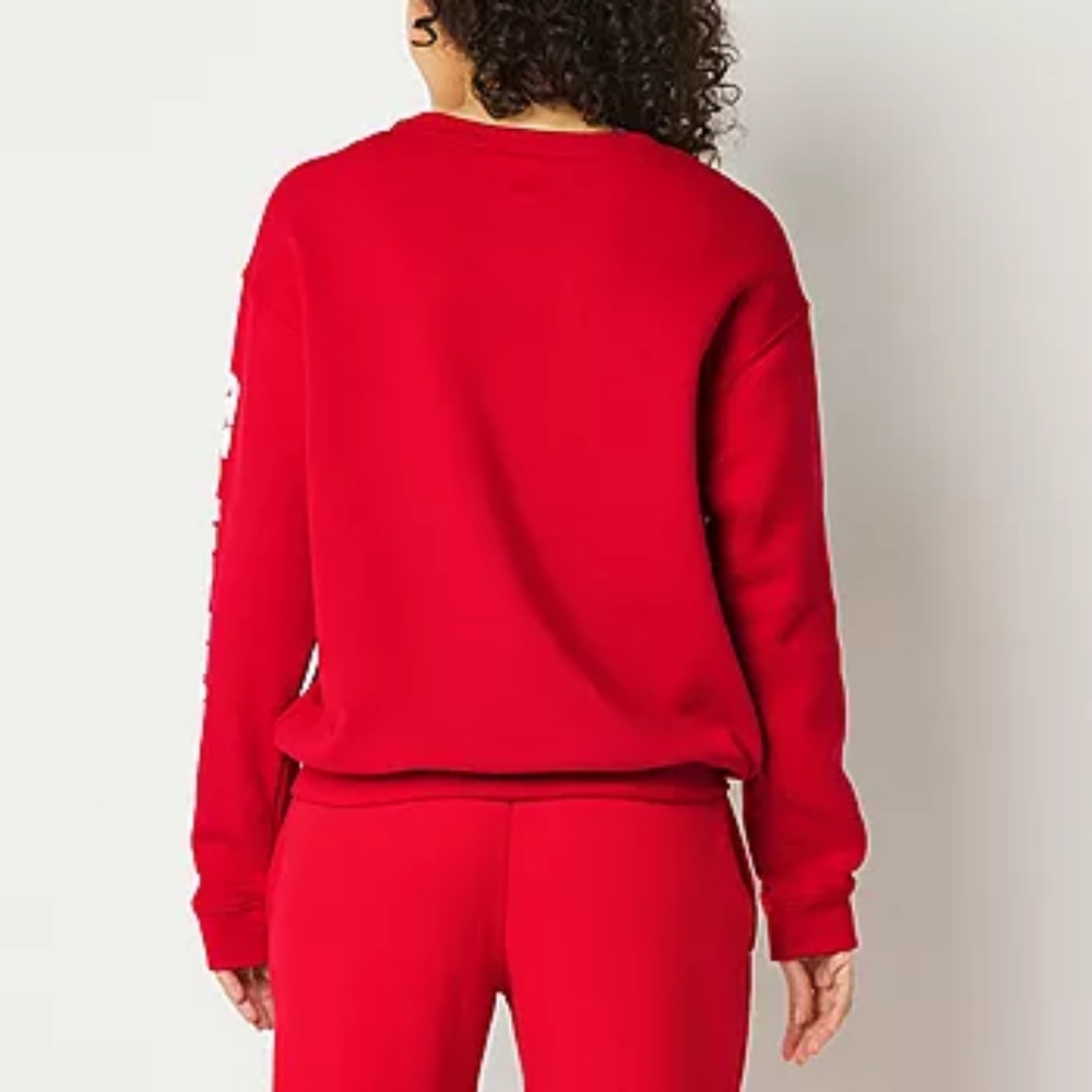 "NEW" Hello Kitty Red Pullover Crewneck Sweatshirt Women's 1X - Picture 4 of 5